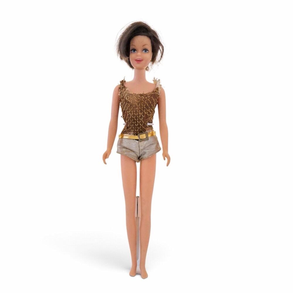 1966 Mattel TNT Casey Barbie #1180 Twist N Turn w/original swimsuit Japan